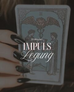 Julis Arkana Kartenlegen und spirituelle Beratung Impuls Legung persönliche Entwicklung Tarot und Lenormand Kartenlegen