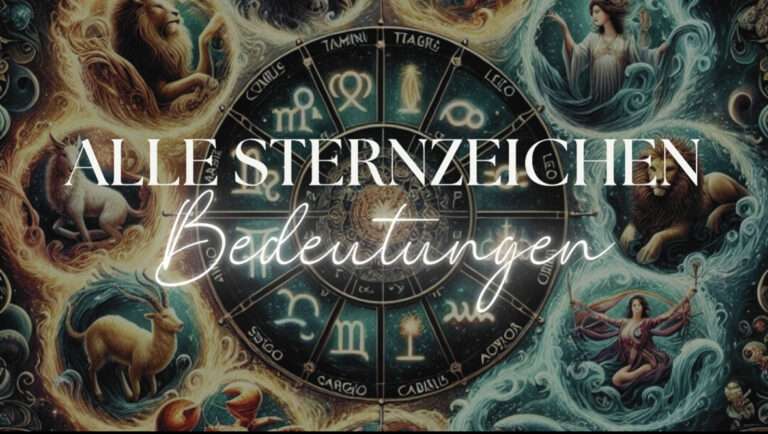 Mehr über den Artikel erfahren Sternzeichen Bedeutung