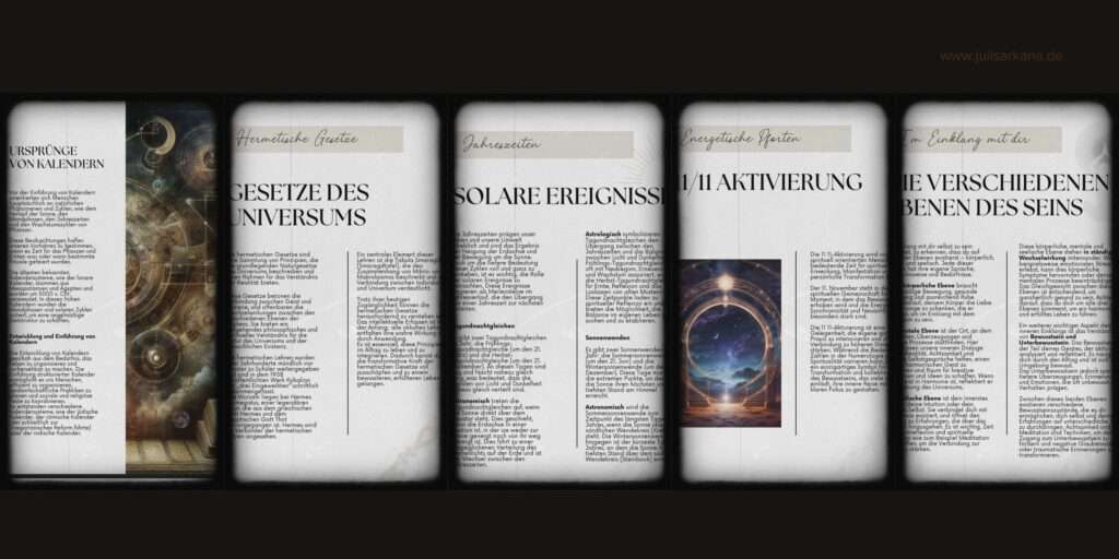 Kosmischer Kalender preview 1