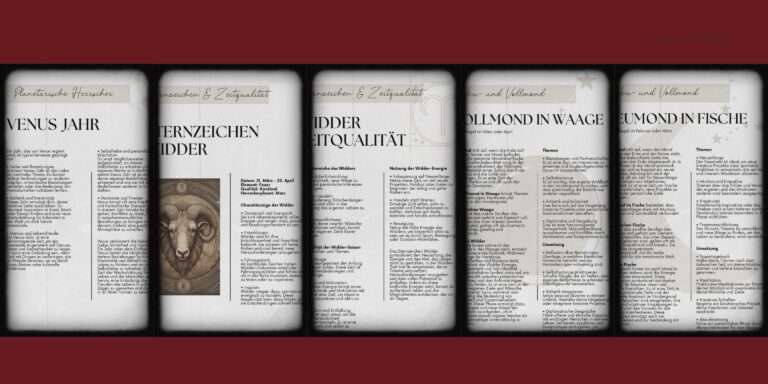 Kosmischer Kalender preview 2