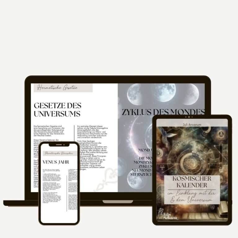 zeitloser Kosmischer Kalender Julis Arkana